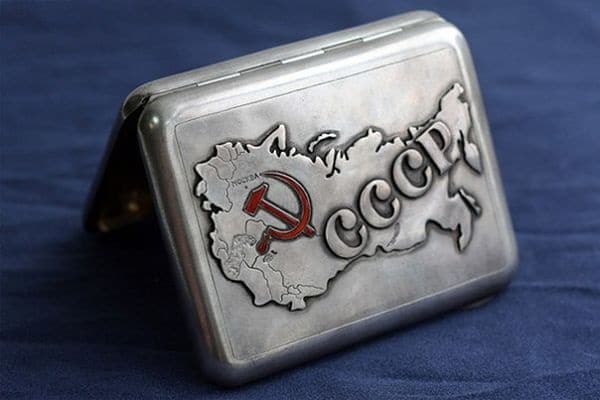 Как продать серебряный портсигар СССР