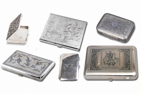 продать серебряный портсигар в Киеве